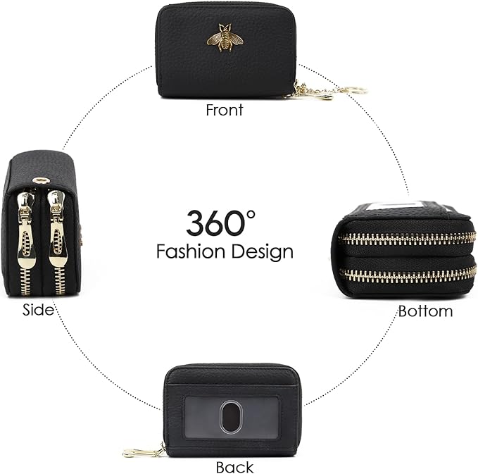 FLEXEAS™ BeeCharm RFID Card Wallet