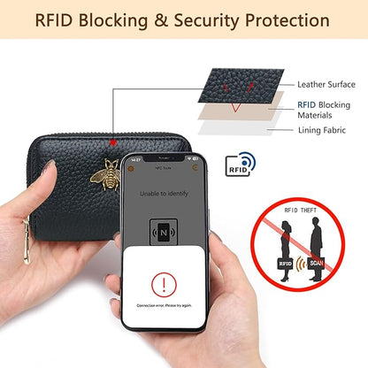 FLEXEAS™ BeeCharm RFID Card Wallet