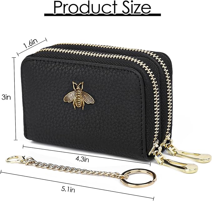 FLEXEAS™ BeeCharm RFID Card Wallet